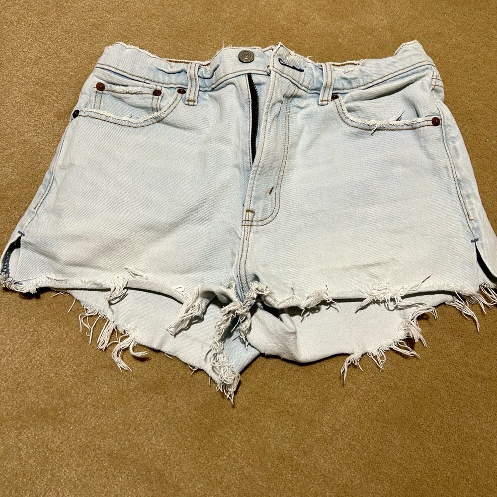 Abercrombie & Fitch Mom High Rise Short - Size 27/4